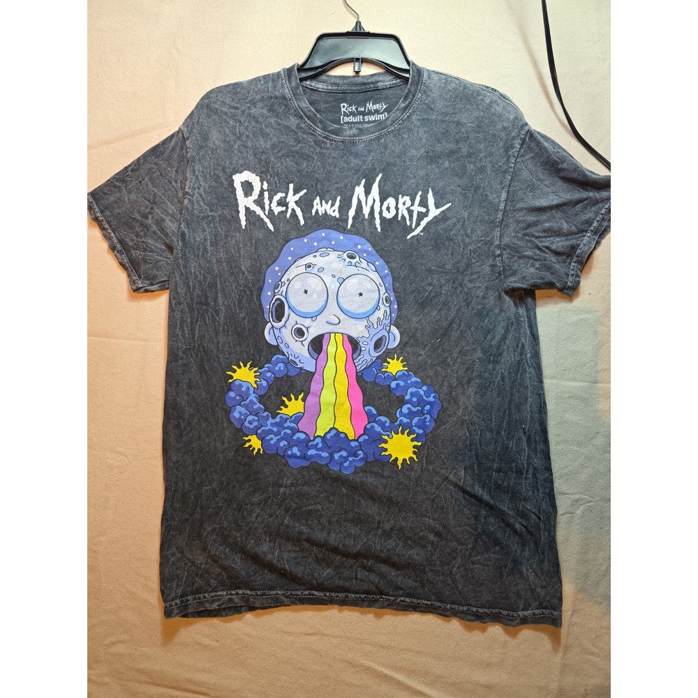Rick and Morty Moon Morty T-shirt size Medium
